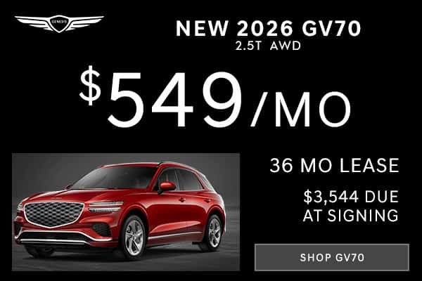 New 2026 Genesis GV70