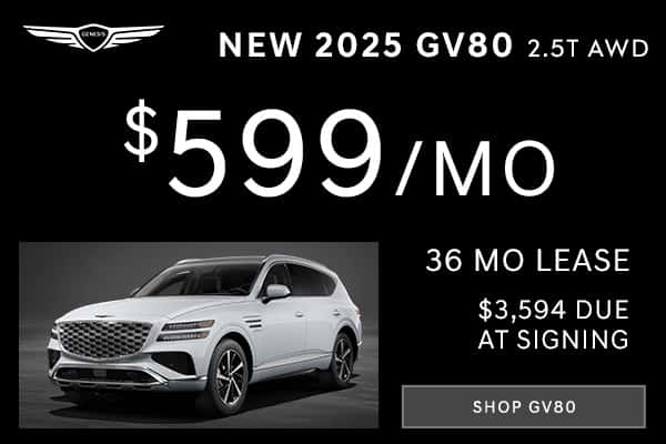 New 2025 Genesis GV80 