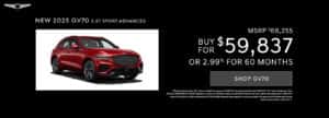Genesis of New Orleans New 2025 GV70