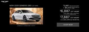 New Genesis G80 near New Orleans, LA