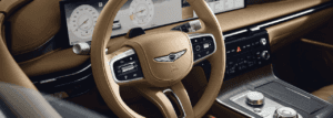 The new 2025 Genesis G80 Interior Serving New Orleans, LA