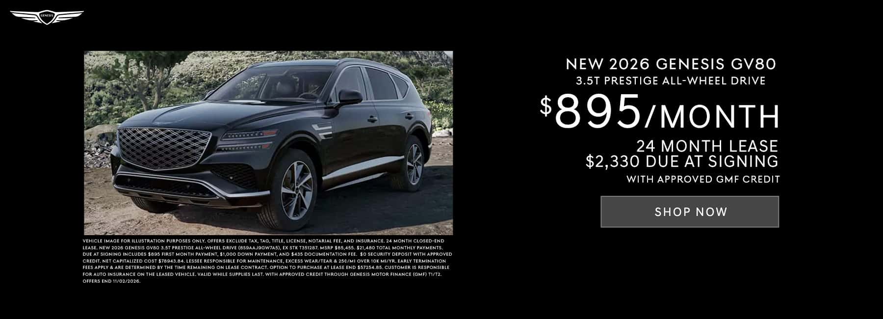 New 2026 GV80 Near Me in New Orleans, LA