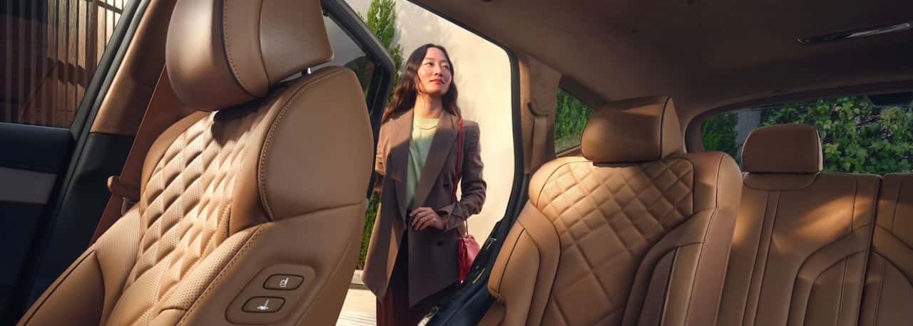 The 2026 Genesis GV80 interior near Metairie, LA