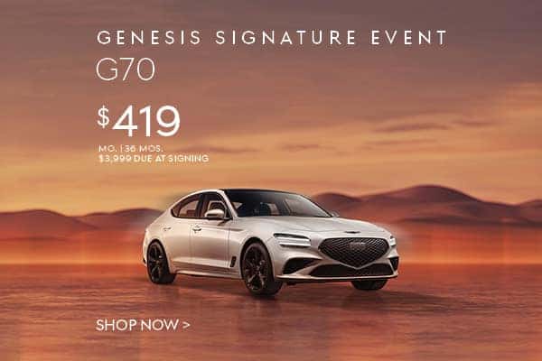 2025 G70 - August Lease