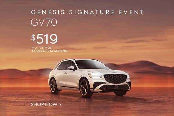 2026 GV70 - August Lease