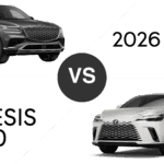 2026 Genesis GV80 vs. 2026 Lexus RX comparison blog