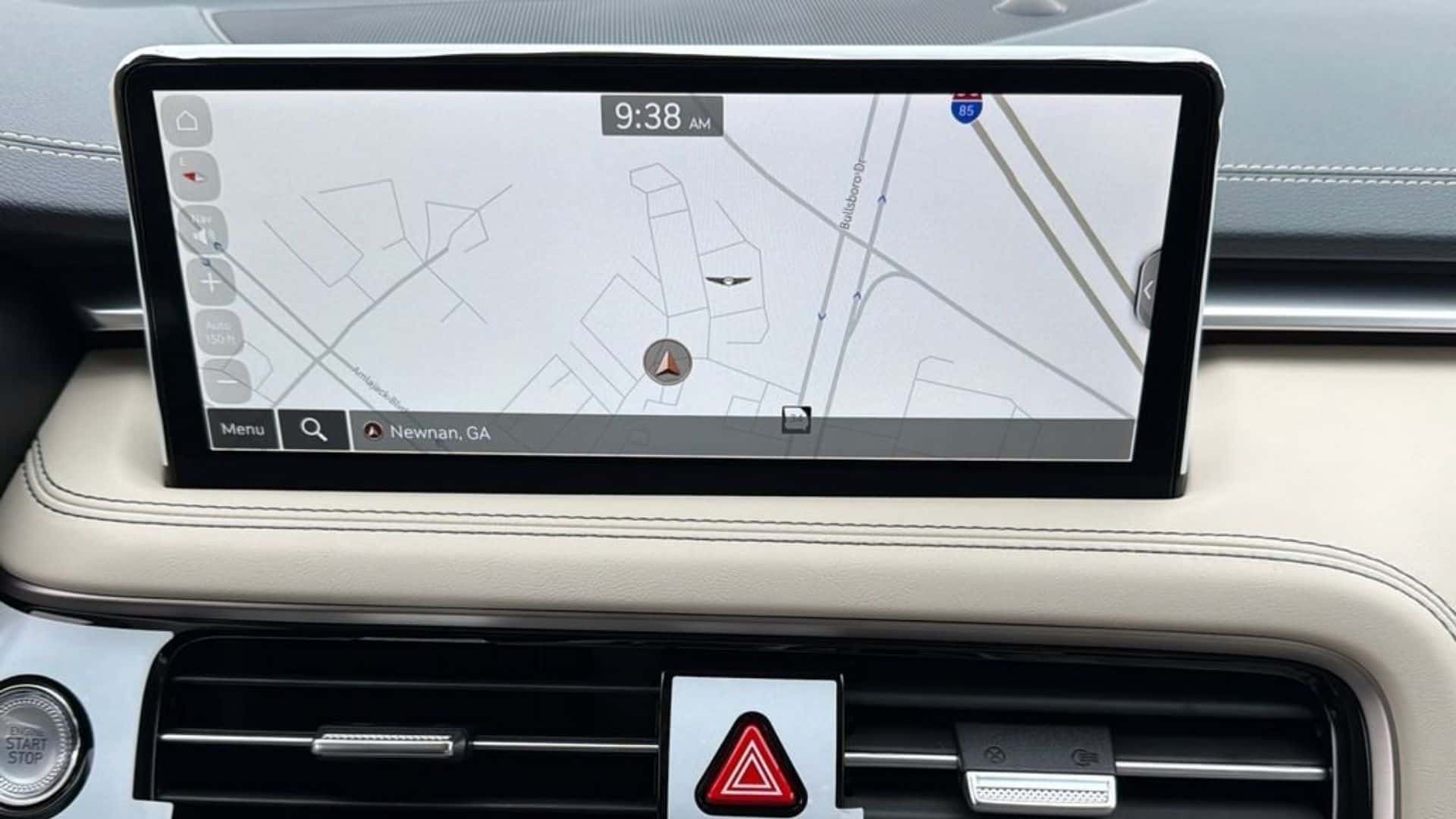 Infotainment system inside the 2026 Genesis G70 for sale at Genesis of Union City