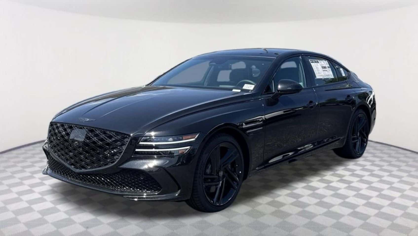 Front view of the 2017 Genesis G80