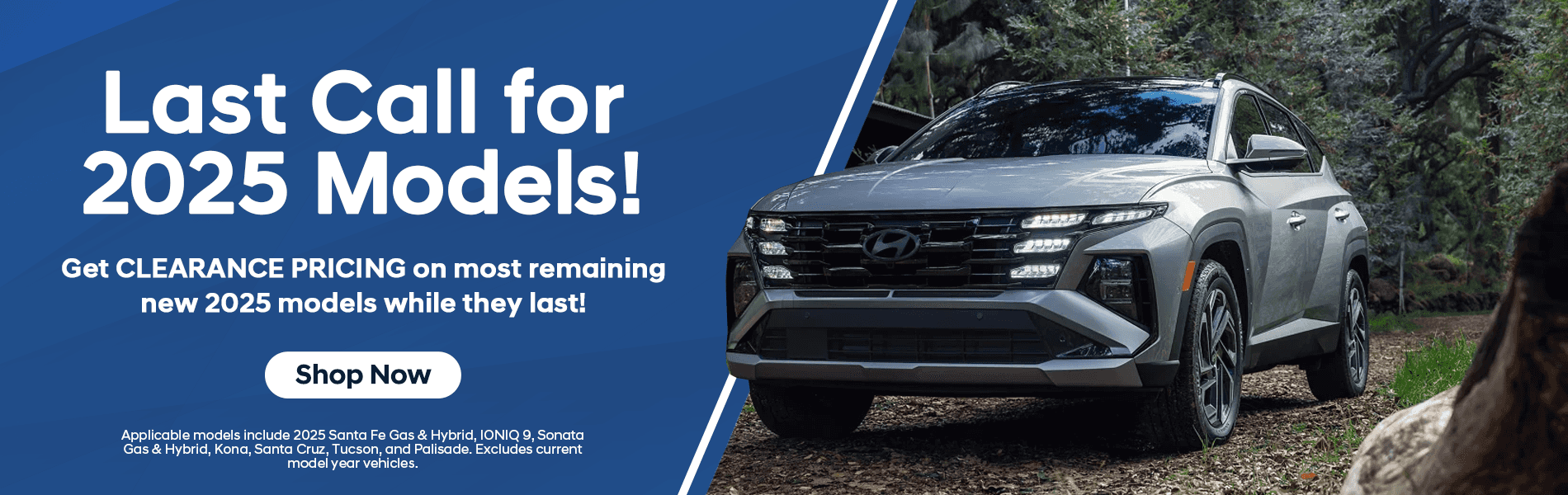 Last Call on 2025 Models