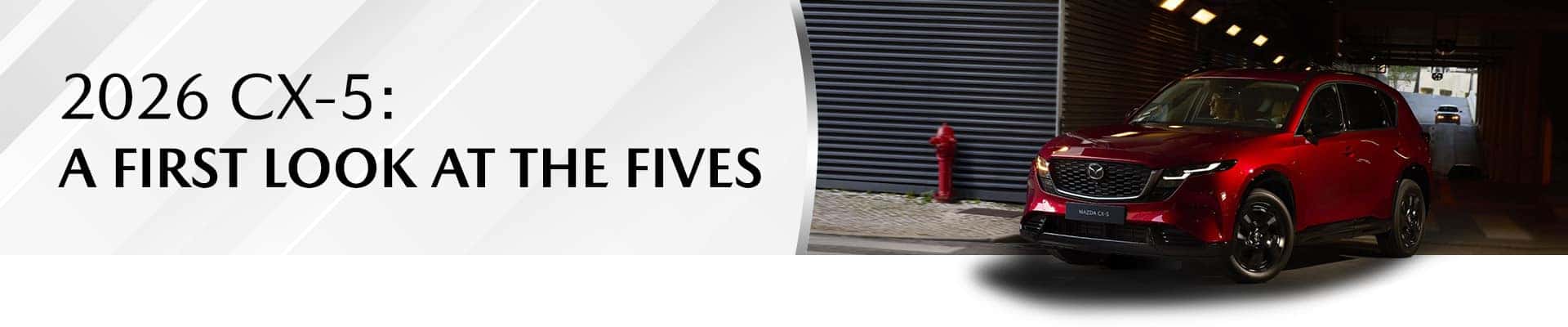 2026 CX-5 at the Fives