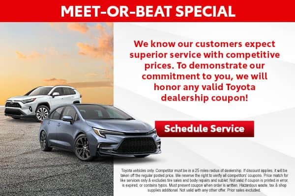 Toyota Service Specials & Coupons Naples, FL | Germain Toyota of Naples