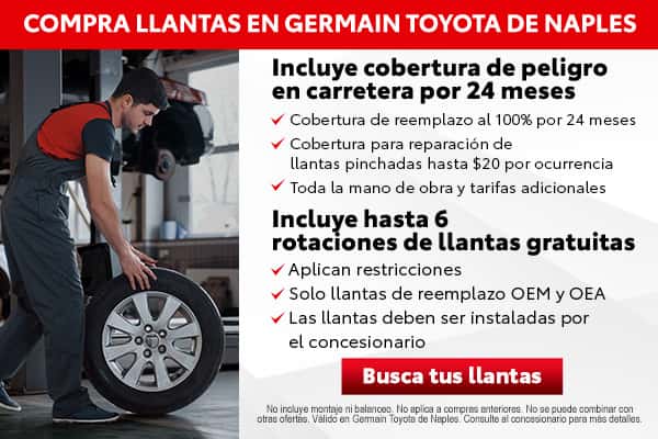 Purchase Tires from Germain Toyota of Naples