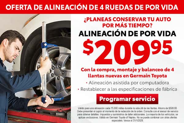 Lifetime 4-Wheel Alignment Special