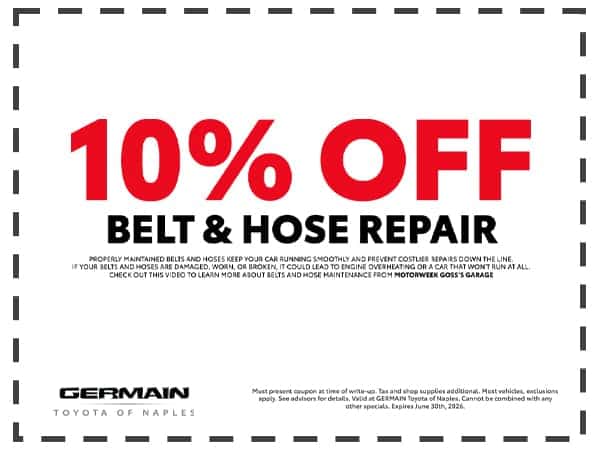 Special Offer - Belt & Hose