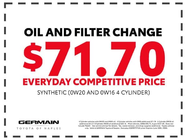 Special Offer - Oil & Filter Change