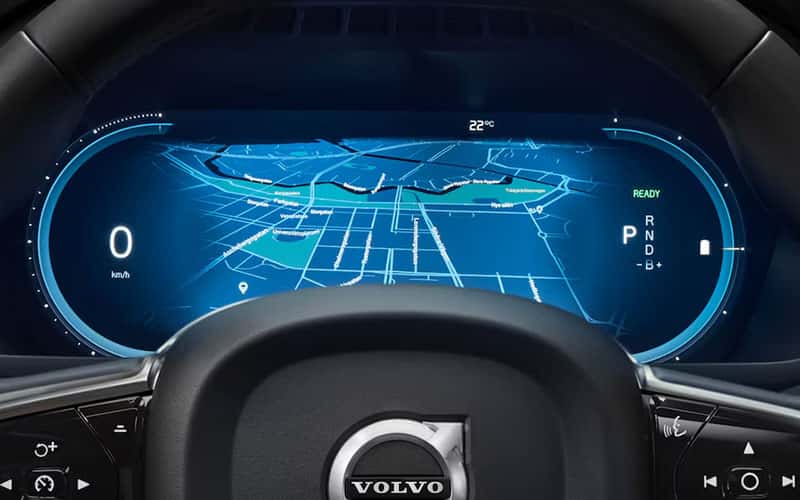 Volvo XC60 Plug-In Hybrid Driver Display