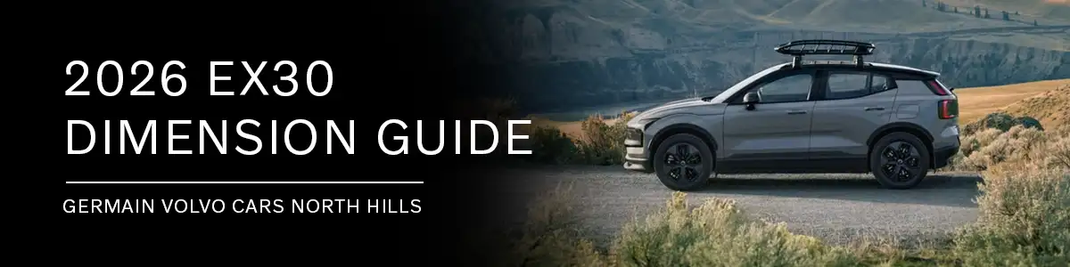 EX30 Dimension Guide - Germain Volvo Cars North Hills