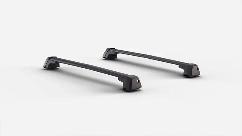 Volvo Black Load Carriers, Wing Profile For Rails