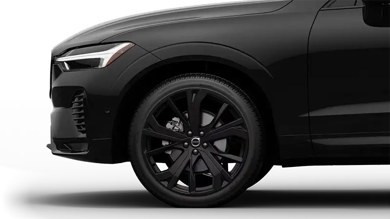 21-inch 5-Double Spoke Glossy Black Wheels (Black Edition)