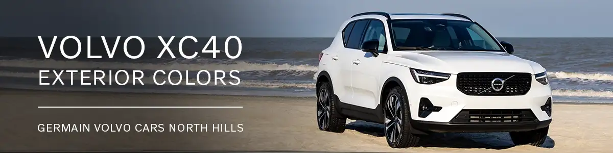 2026 XC40 Exterior Color Guide - Volvo North Hills