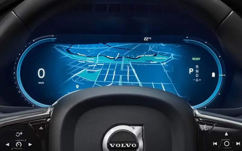 Volvo XC60 Plug-In Hybrid Driver Display
