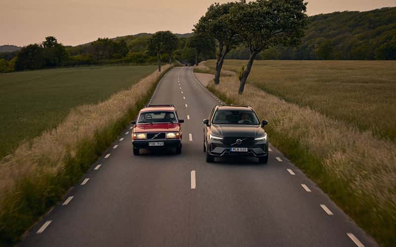 Volvo XC60 and Volvo 240