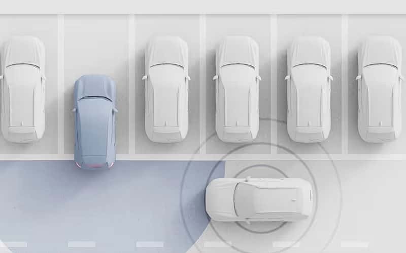 Volvo EX30 Rear Cross Traffic Alert
