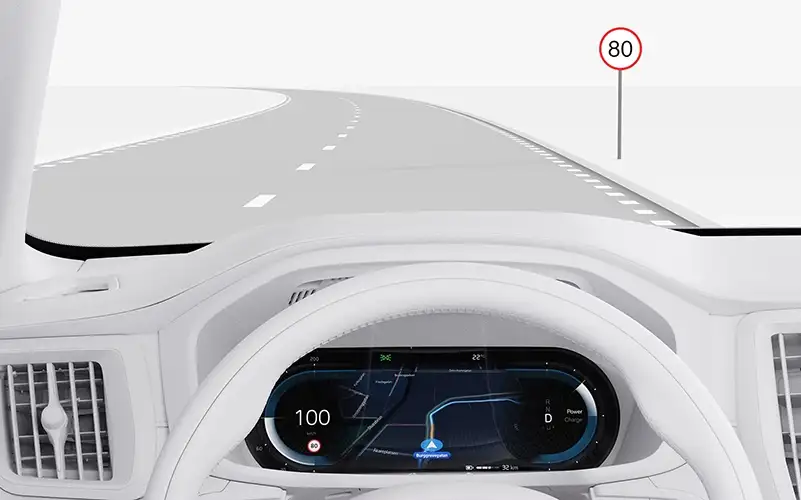 Volvo XC60 Road Sign Recognition