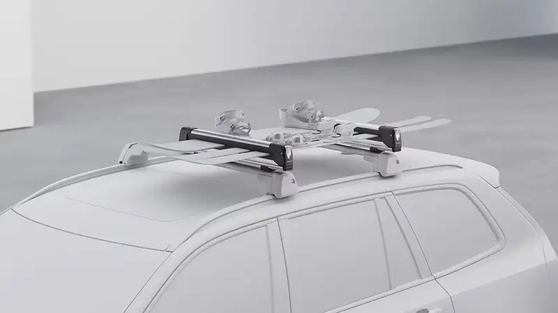 Volvo Ski/Snowboard Holder, Aluminum, Sliding