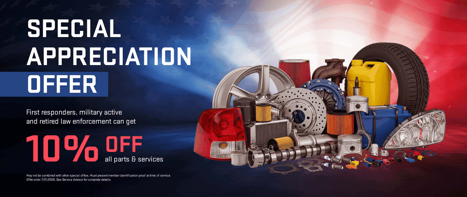First Responder appreciation special