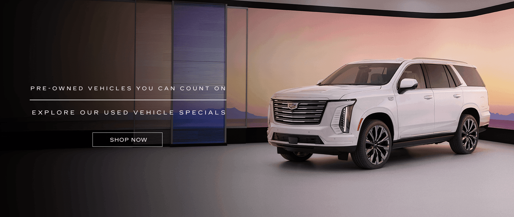 Pre-Owned Vehicles You Can Count On