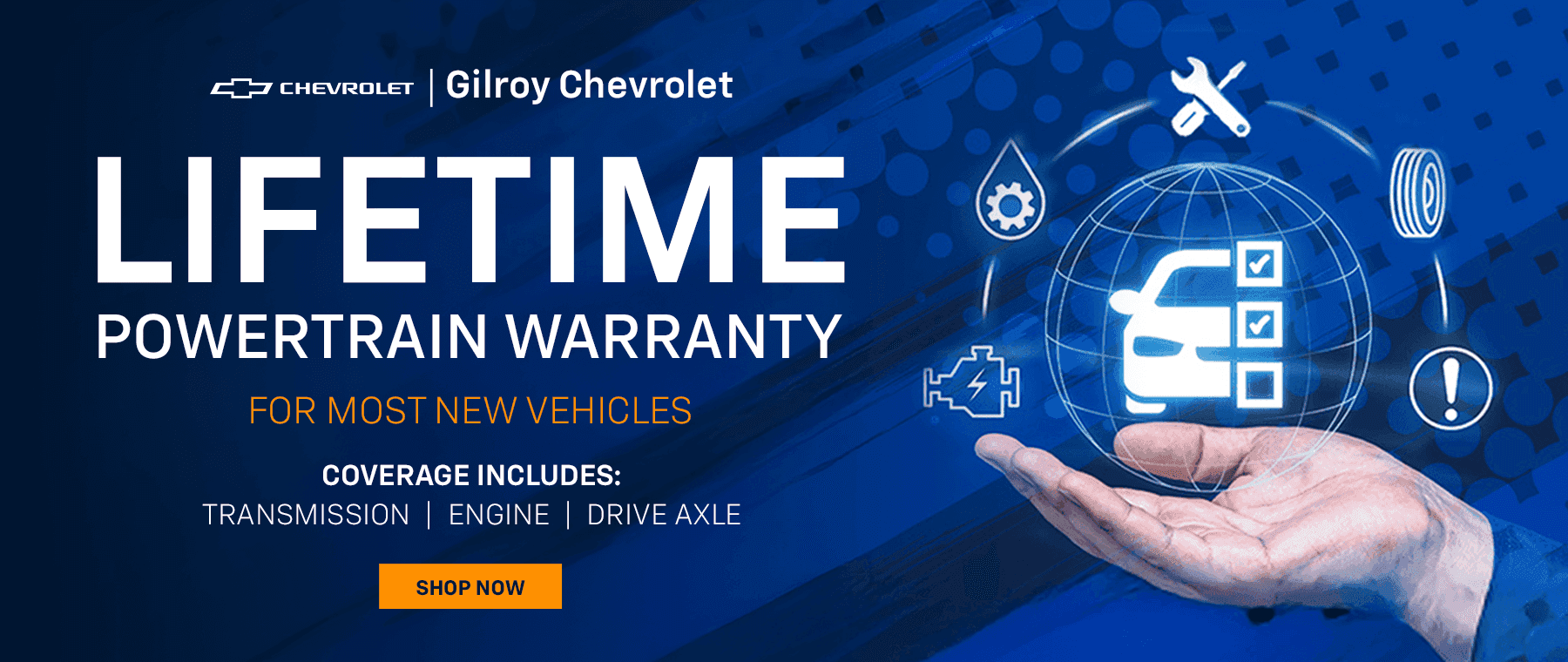 Lifetime powertrain warranty