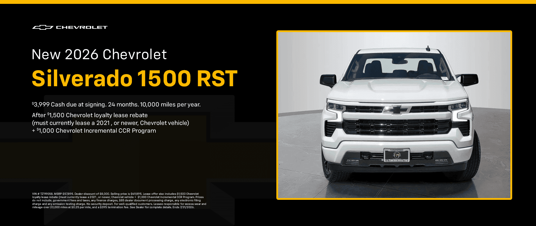 New 2026 Chevrolet Silverado 1500 RST