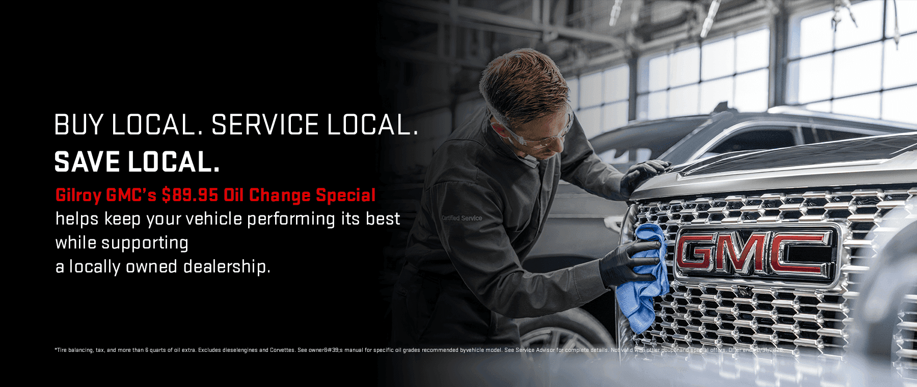 Buy Local. Service Local. Save Local.