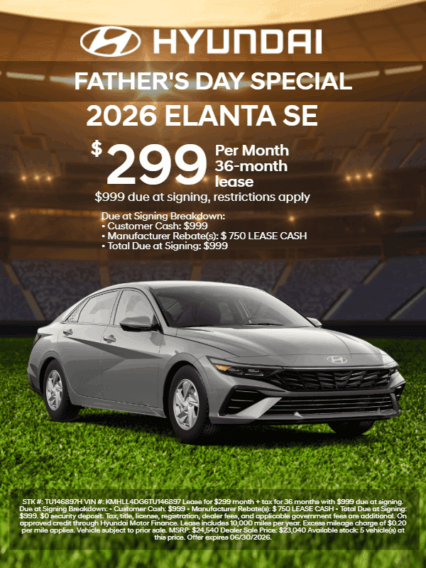 2026 HYUNDAI ELANTRA SE