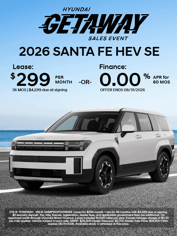 2026 HYUNDAI SANTA FE HYBRID SE