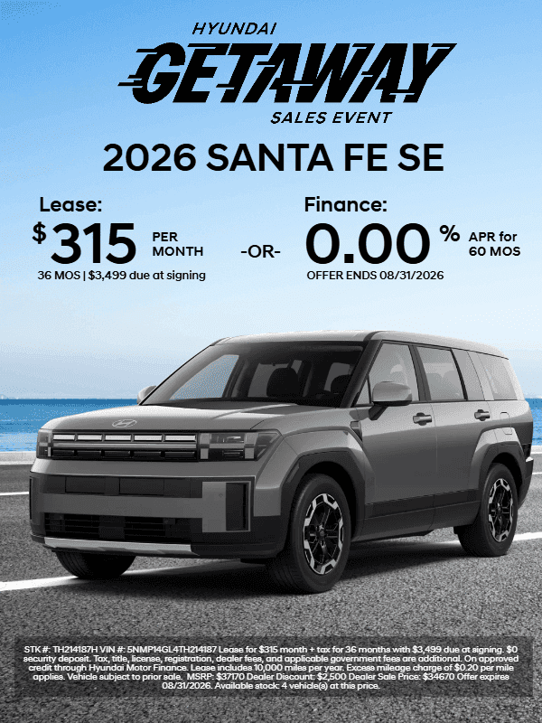 2026 HYUNDAI SANTA FE SE