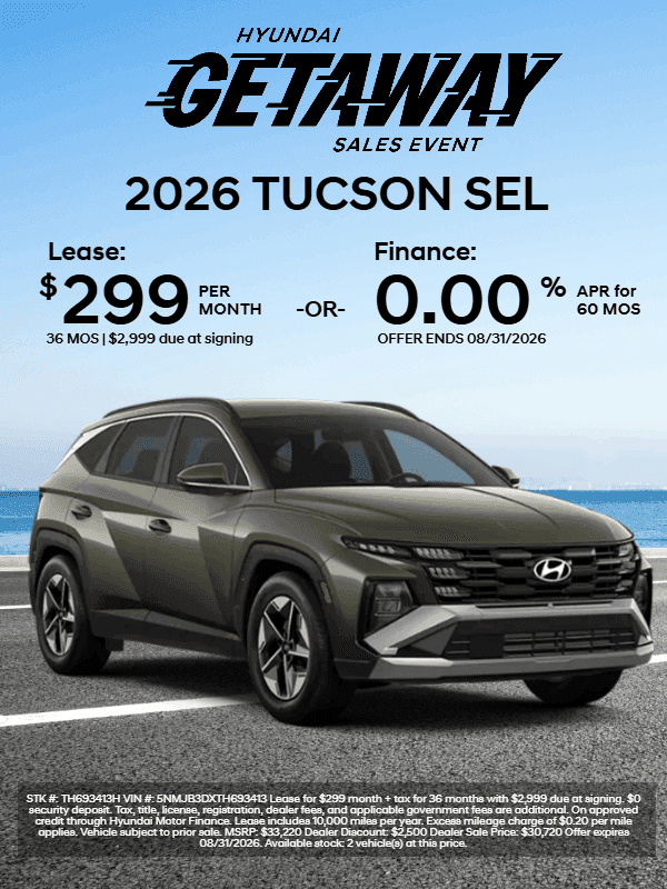 2026 HYUNDAI TUCSON SEL