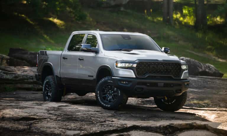 2026 Ram 1500 on forest trail