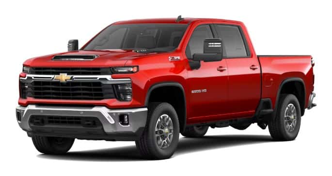 2025 Chevrolet Silverado 2500 HD Color Options w/Photos