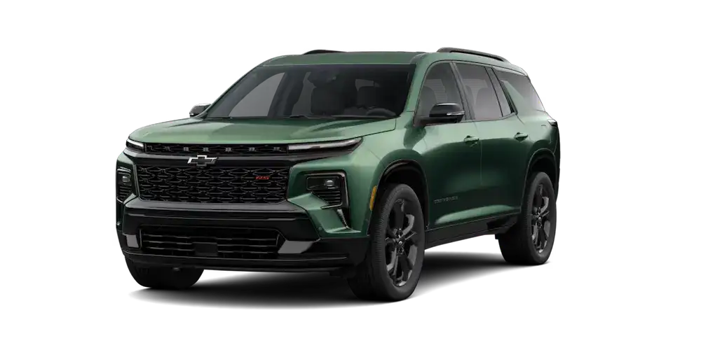 2027 Chevrolet Traverse NEW Trillium Green Metallic
