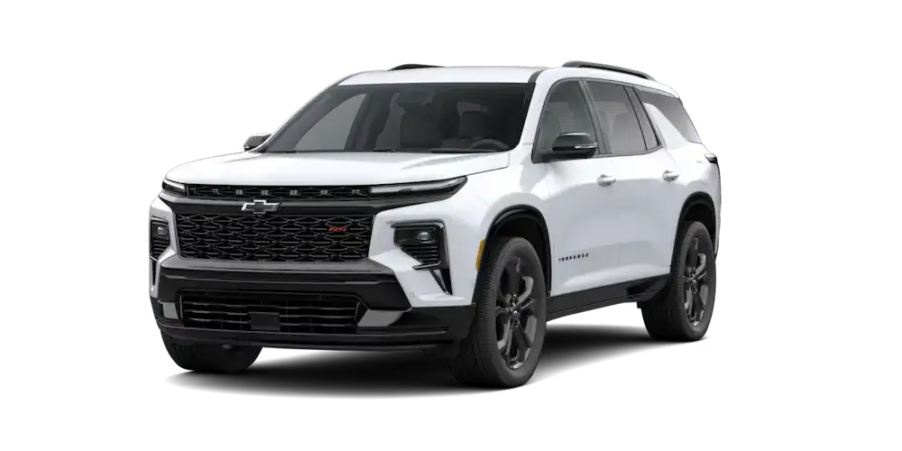 2027 Chevrolet Traverse Polar White Tricoat