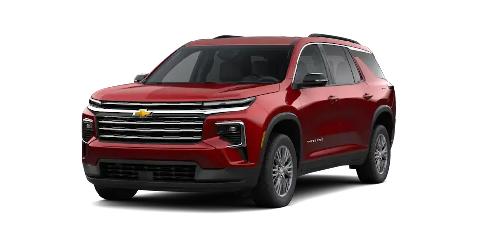 2027 Chevrolet Traverse Radiant Red Tintcoat