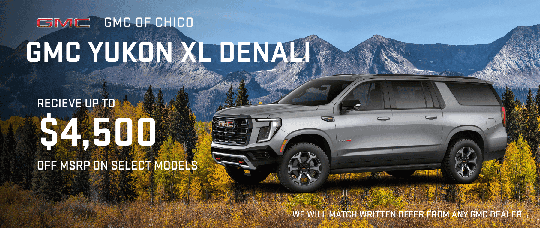 2026 Yukon XL Denali Cash off