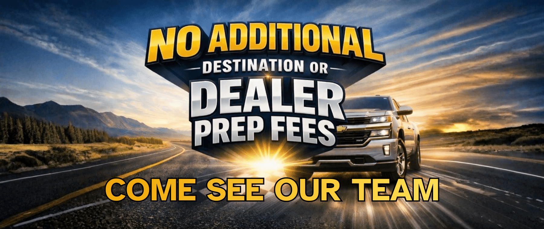 No Additional Fees