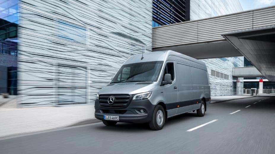 Interior cargo view of the 2025 Sprinter 2500 showcasing storage capacity