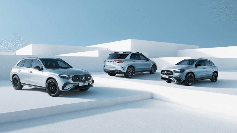 Certified Pre-Owned Mercedes-Benz SUVs and sedans