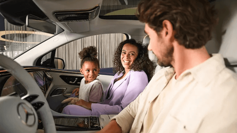 Mercedes-Benz test drive