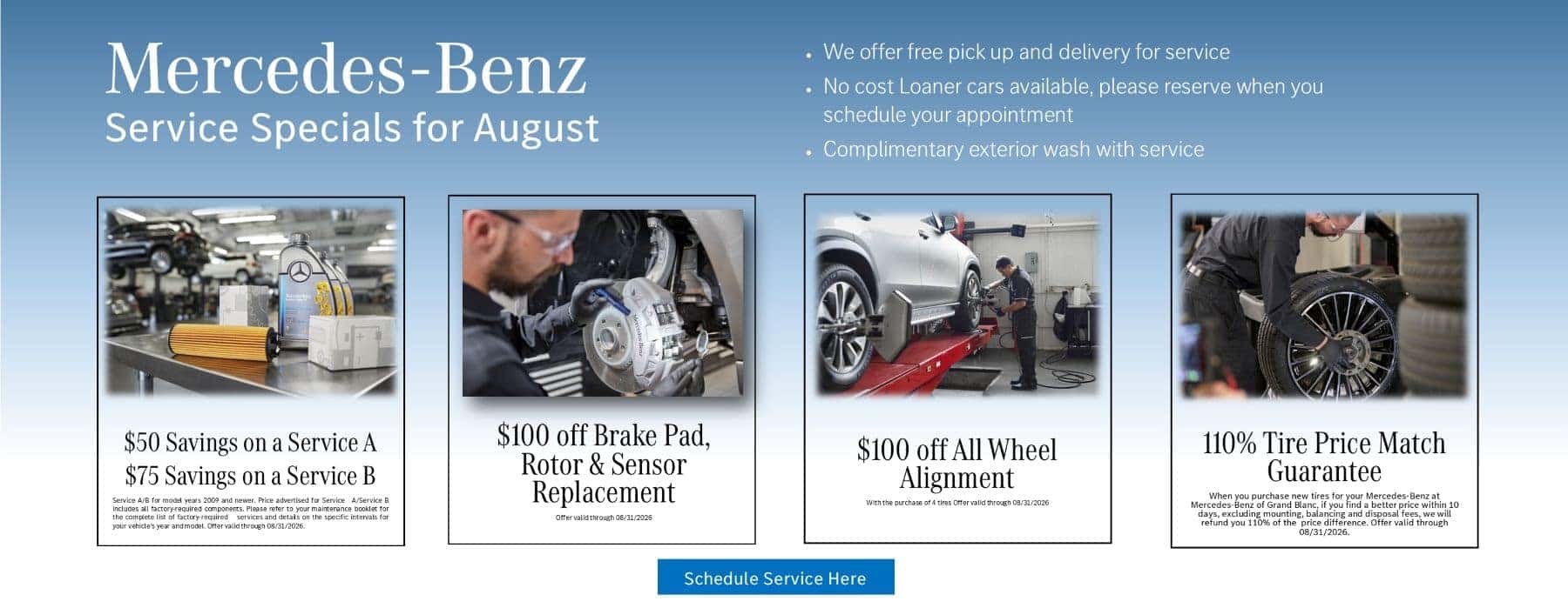 Service Specials