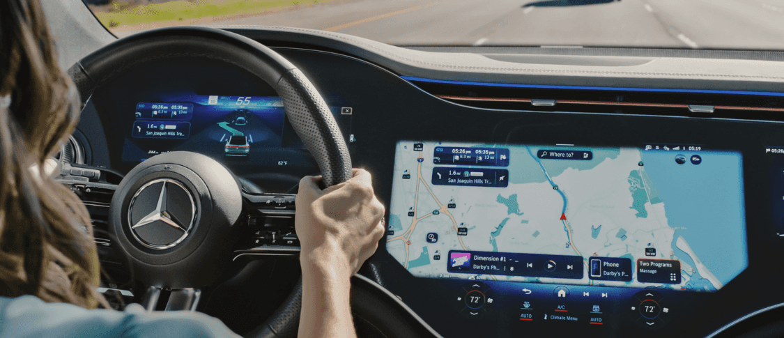 Mercedes-Benz prepared for a summer road trip from Grand Blanc, Michigan